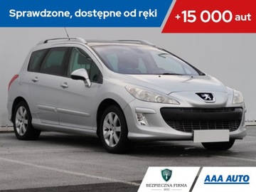 Peugeot 308 I SW 1.6 VTi 120KM 2010 Peugeot 308 1.6 VTi, 7 miejsc, Klima, Klimatronic