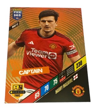 Fifa 365 2024 Adrenalyn Manchester United MAU 13 Maguire