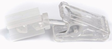 ŻABKA ŻABKI ze ŚLIZGIEM ALU TRANSPARENT 50sztuk