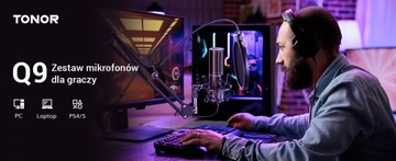 КОНДЕНСАТОРНЫЙ МИКРОФОН С ПОДСТАВКОЙ ДЛЯ ИГРОВ, НОВАЯ МОДЕЛЬ