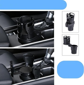 АВТОМОБИЛЬНЫЙ ДЕРЖАТЕЛЬ ДЛЯ НАПИТКОВ ВРАЩАЮЩИЙСЯ НА 360° 2В1 С ПРОТИВОСКОЛЬЗЯЩИМ КОВРИКОМ