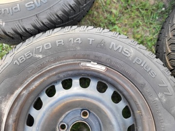 OPEL CORSA D KOŁA ZIMA 14 CALI OKOLICE POZNAŃ