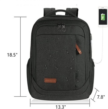 Рюкзак для ноутбука Kroser 17,3 дюйма