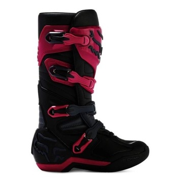 Женские кроссовки для эндуро FOX LADY COMP MAGNETIC черные красные БЕСПЛАТНО