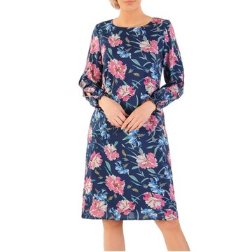 Sukienka Samanta II 44 letnia damska na wesele komunie elegancka wizytowa
