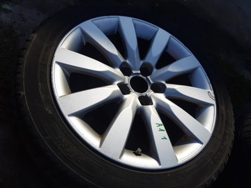 4× DISK HLINÍK AUDI OE 7.0" X 16" 100 ET 34