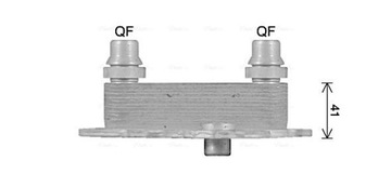 AVA QUALITY COOLER AL3152 CHLADIČ OLEJE OLEJ MOTOROVÝ