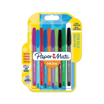 Ручка Paper-Mate INKJOY 100M CAP, 10 цветов