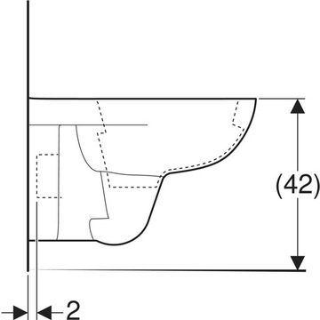 Подвесной унитаз Geberit Selnova