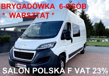 Peugeot Boxer III 2017 Peugeot Boxer 2.0 130KM L3H3 brygadowkaWarszta...