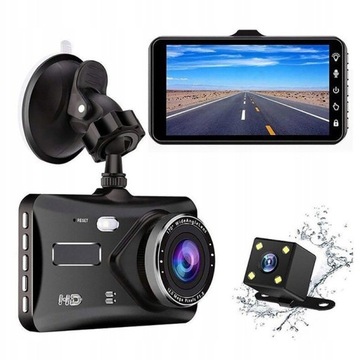 Wideorejestrator kamera samochodowa REJESTRATOR JAZDY cofania dotyk HD PL