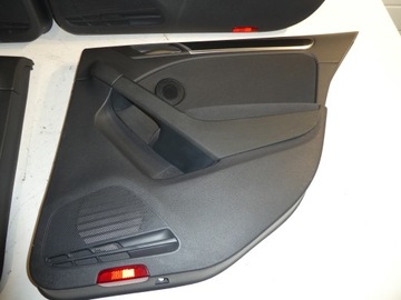 GOLF VI 6 GTI GTD TAPICERKI DRZWI KOMPLET 5D
