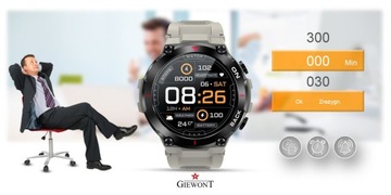 Умные часы Giewont GW460-3 Grey с GPS-приемником