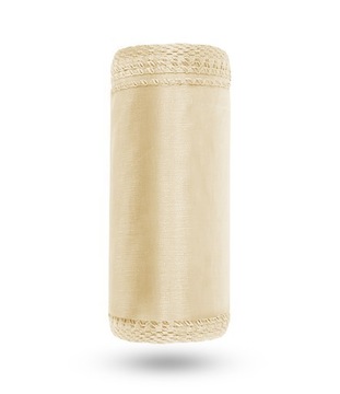 ORGANZA TIUL 12cm x 9m ecru - OBSZYTA