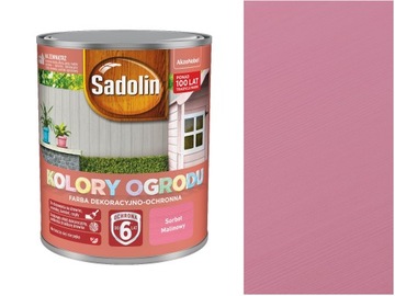 Сорбет Sadolin Kolory Ogrodu Малиновый 0,7л