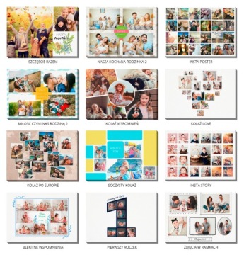 Фотоколлаж на холсте 40x30 30x40 подарок на День матери