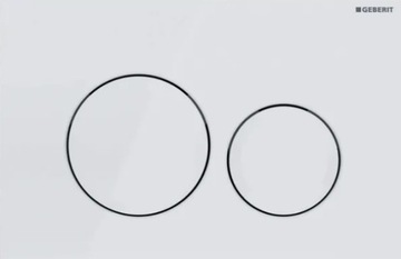 Przycisk spłukujący do WC Geberit Biały 115.127.11.1