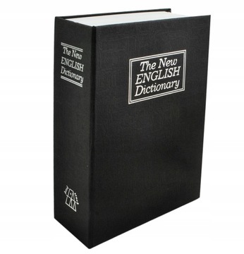 КАССЕТНЫЙ СЕЙФ ДЛЯ ДЕНЕЖНЫХ КНИГ + КЛЮЧ 18x11см