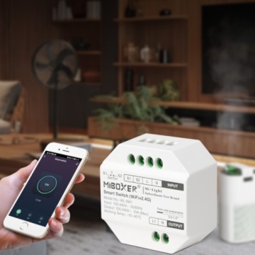 УМНЫЙ КОММУТАТОР MIBOXER WL-SW1 WIFI+2.4G TUYA