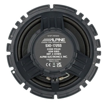 Проставки под динамики ALPINE на OPEL ASTRA H CORSA FIAT 500 DUCATO GRANDE PUNTO