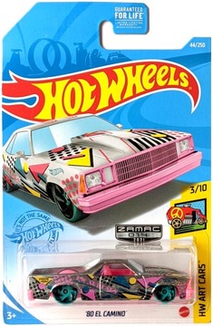 HOT WHEELS 80 EL CAMINO ZAMAC 014 HW ART CARS 3/10 1:64 NOWY !!!