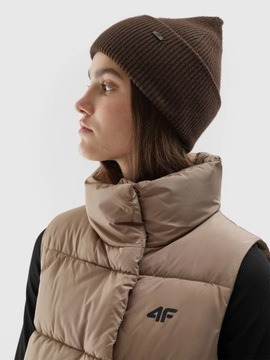 4F ЖЕНСКИЙ ДЛИННЫЙ ПУХОВЫЙ ЖИЛЕТ