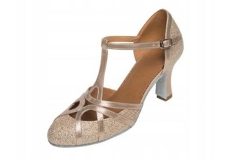 BUTY DO TAŃCA TOWARZYSKIEGO TANECZNE 5cm3744