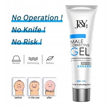 30ml Korekcja stulejki męskiego napletka żel do pielęg