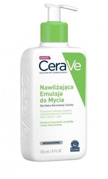 CeraVe Nawilżająca Emulsja do Mycia, 236 ml