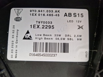 IDEALNE LAMPY PRZÓD PORSCHE CAYENNE III 9Y 9Y0 FULL LED EUROPA BLACK PDLS