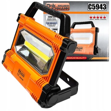 RICHMANN ГАЛОГЕННАЯ ЛАМПА ДЛЯ МАСТЕРСКИХ COB-LED АККУМУЛЯТОР 30ВТ, 2800 ЛМ C5943