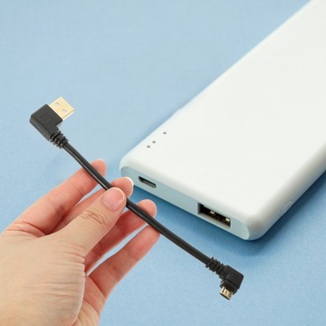 Короткий USB-кабель для зарядки под углом 90 градусов, под прямым углом