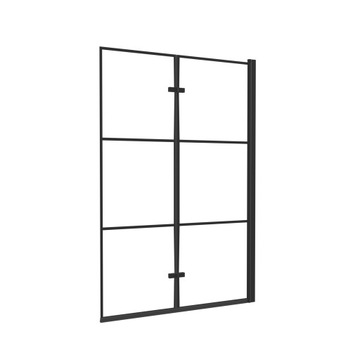 Parawan nawannowy SUPERIA BLACK 100cm prawy