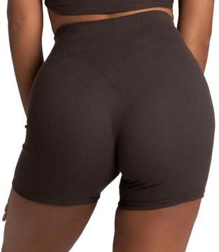 Chiara Wear Kolarki push-up CHOCOLATE brązowe XS