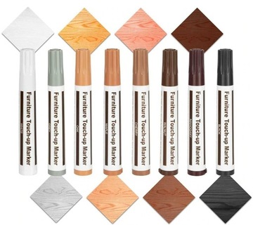 НАБОР ДЛЯ РЕМОНТА МЕБЕЛИ МАРКЕРЫ + ВОСК