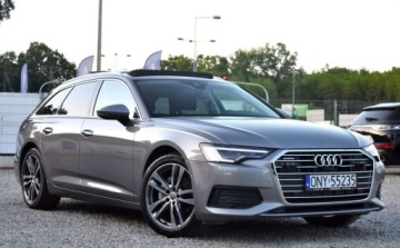 Audi A6 C8 Avant 2.0 40 TDI 204KM 2020 Audi A6 Avant LED Navi SKORA FULL LED bogato wyposazony grzane fotele 2.0, zdjęcie 9