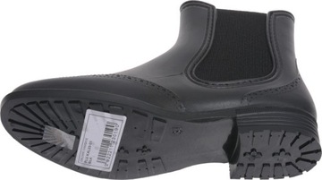 Короткие ботинки, черные десны, женские десны