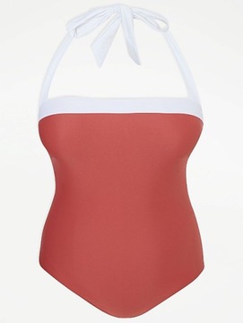 GEORGE Kostium Kąpielowy jednoczęściowy Plus Size 20 / r. 48 Wyprzedaż