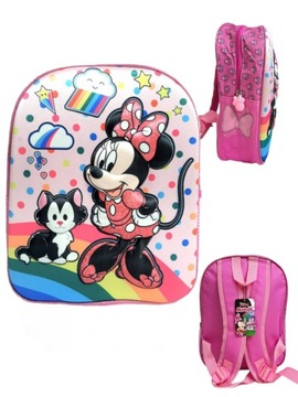 Plecak przedszkolny 3D Myszka Minnie Wypukły