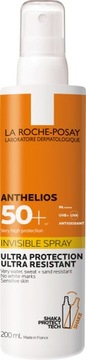 LA ROCHE-POSAY ANTHELIOS Spray niewidoczny do ciała i twarzy SPF50+ 200 ml