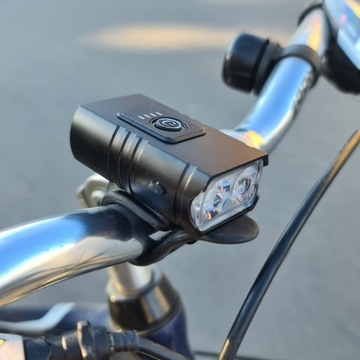 ВЕЛОСИПЕДНАЯ ЛАМПА ПЕРЕДНЯЯ ЗАДНЯЯ LED USB ВЕЛОСИПЕДНЫЙ НАБОР