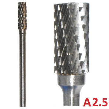 FREZ PILNIK OBROTOWY TYP A X 2,5 x 10 CHWYT 3 VHM