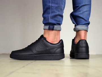 buty męskie Nike czarne trampki sportowe sneakersy