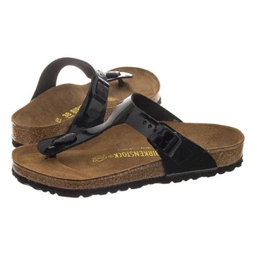 Buty Damskie Klapki Japonki Birkenstock Gizeh Czarne