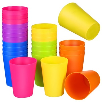 KUBEK DO KAWY KUBKI PLASTIKOWE WIELKEGO UŻYTKU KUBKI