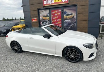 Mercedes Klasa E W213 2019 Mercedes-Benz Klasa E E350 Cabrio 299 KM 2019r Salon PL 45.000 km Warsza