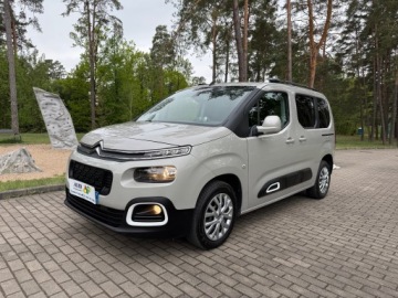 Citroen Berlingo III Osobowy M 1.5 BlueHDi 102KM 2020 Citroen Berlingo ORYGINAŁ LAKIER+KM SUPER STAN KOLOR I WYPOSAŻENIE
