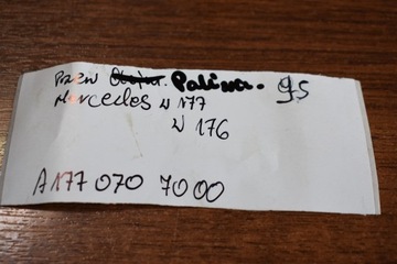 IDEÁLNÍ PŘÍVOD PALIVA MERCEDES W177 W176 1