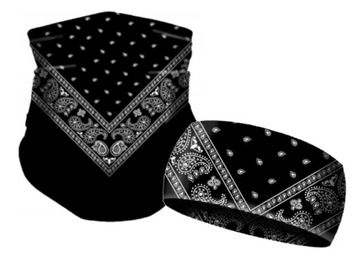 OPASKA + KOMIN KOMPLET Termoaktywny do biegania BANDANA