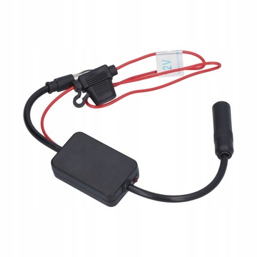 WZMACNIACZ ANTENOWY SYGNAŁU FM RADIO 12V 25DB